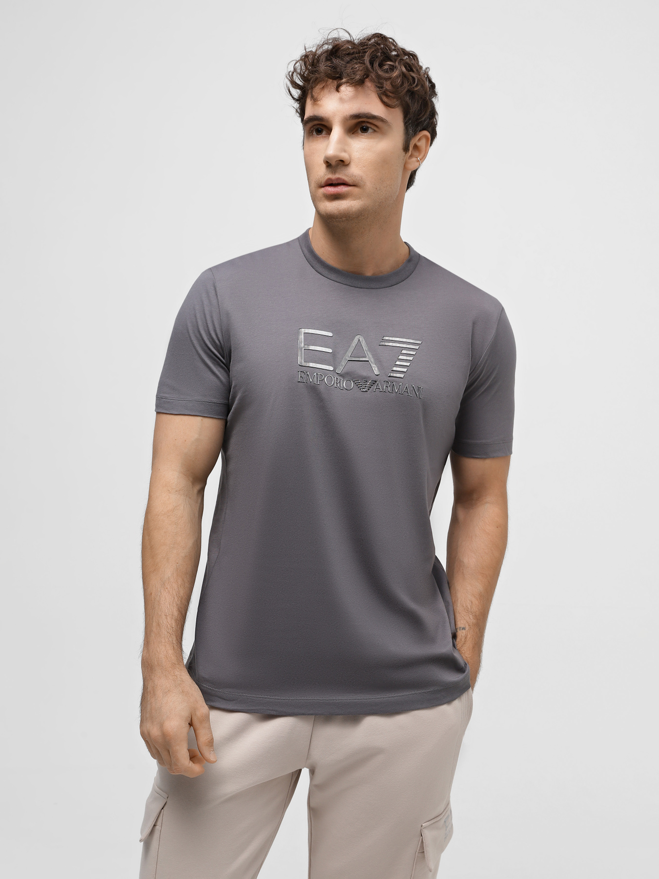 Футболка EA7 Lux Identify модель 6RPT71-PJM9Z-1977 Фото