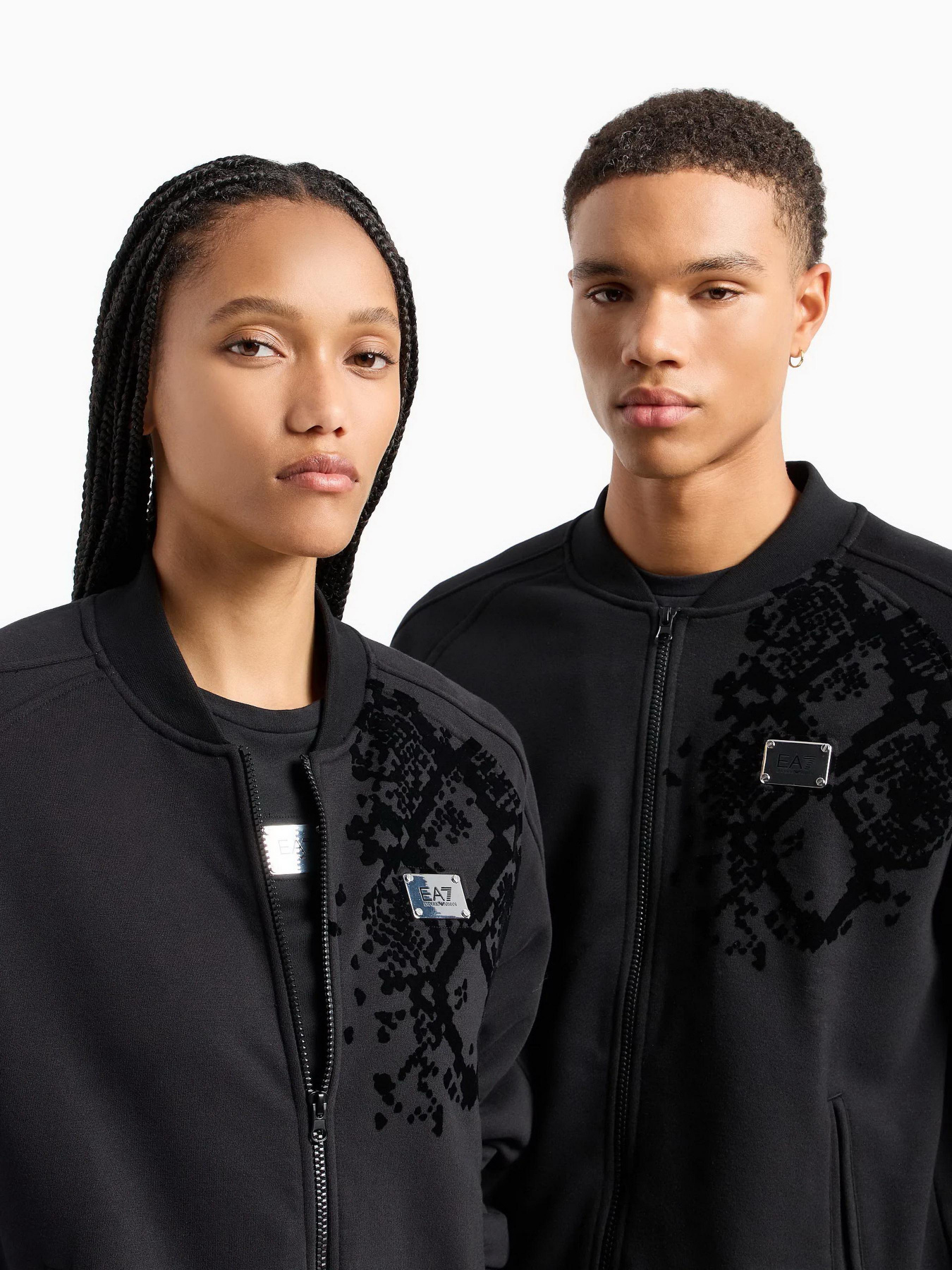 Кофта EA7 Animal-print модель 6RUM80-TJQOZ-1200 Фото