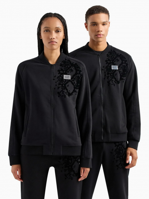 Кофта EA7 Animal-print модель 6RUM80-TJQOZ-1200 Фото