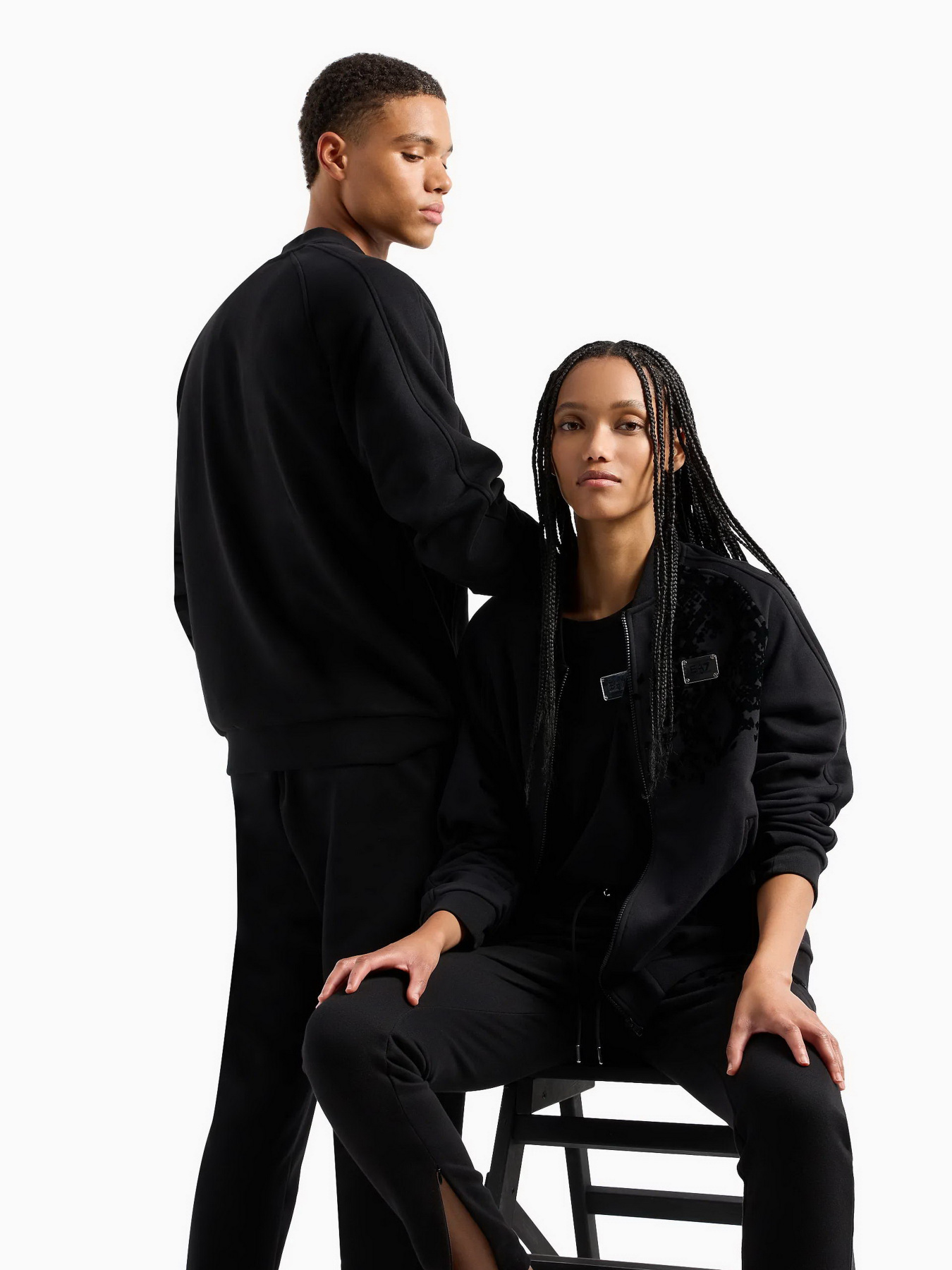 Кофта EA7 Animal-print модель 6RUM80-TJQOZ-1200 Фото