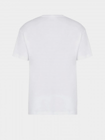 Футболка EA7 Animal print recycled cotton-blend crew-neck модель 6RUT80-TJQUZ-1100 Фото