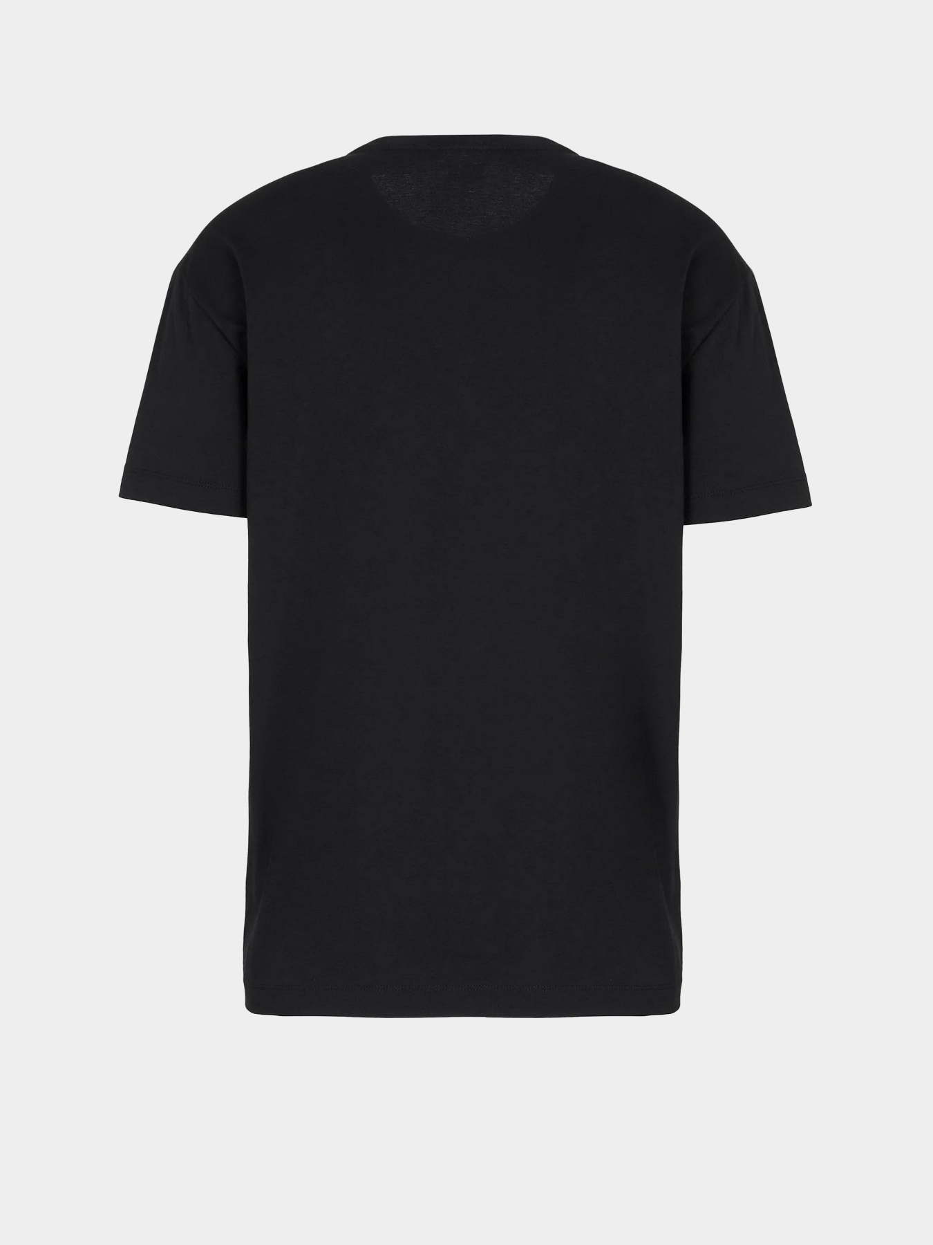 Футболка EA7 Animal print recycled cotton-blend crew-neck модель 6RUT80-TJQUZ-1200 Фото