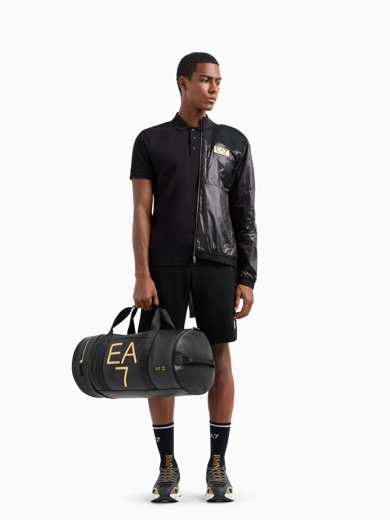 Поло EA7 Gold Label модель 3DPF02-PJ5AZ-1200 Фото