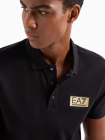 Поло EA7 Gold Label модель 3DPF02-PJ5AZ-1200 Фото