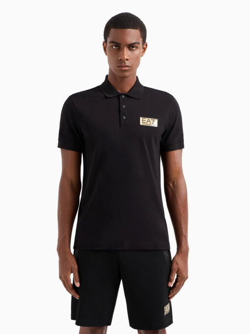 Поло EA7 Gold Label модель 3DPF02-PJ5AZ-1200 Фото