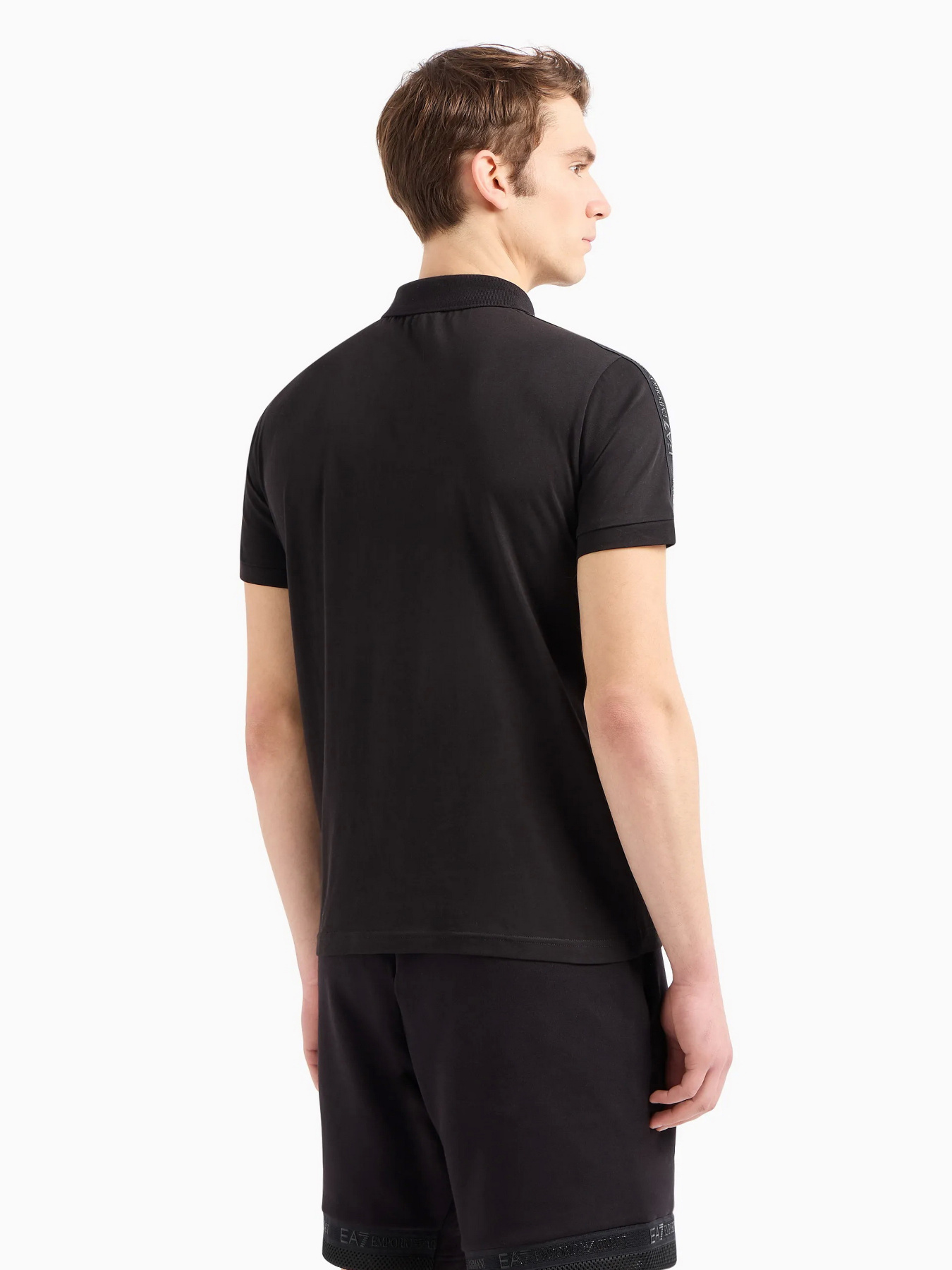 Поло EA7 Logo Series модель 3DPF23-PJ02Z-0200 Фото