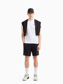 Поло EA7 Logo Series модель 3DPF23-PJ02Z-1100 Фото