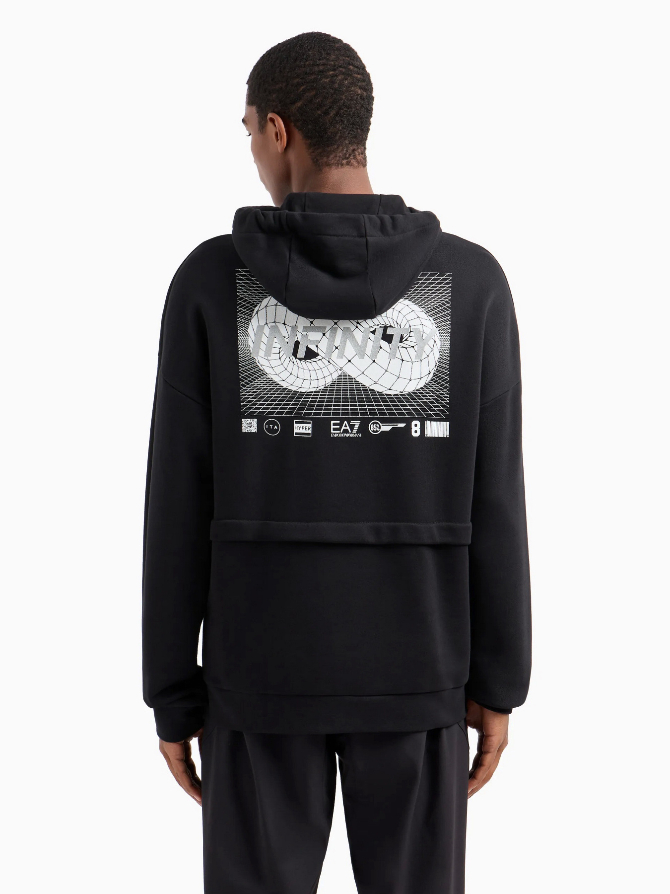 Худи EA7 Graphic Series модель 3DPM26-PJSAZ-1200 Фото