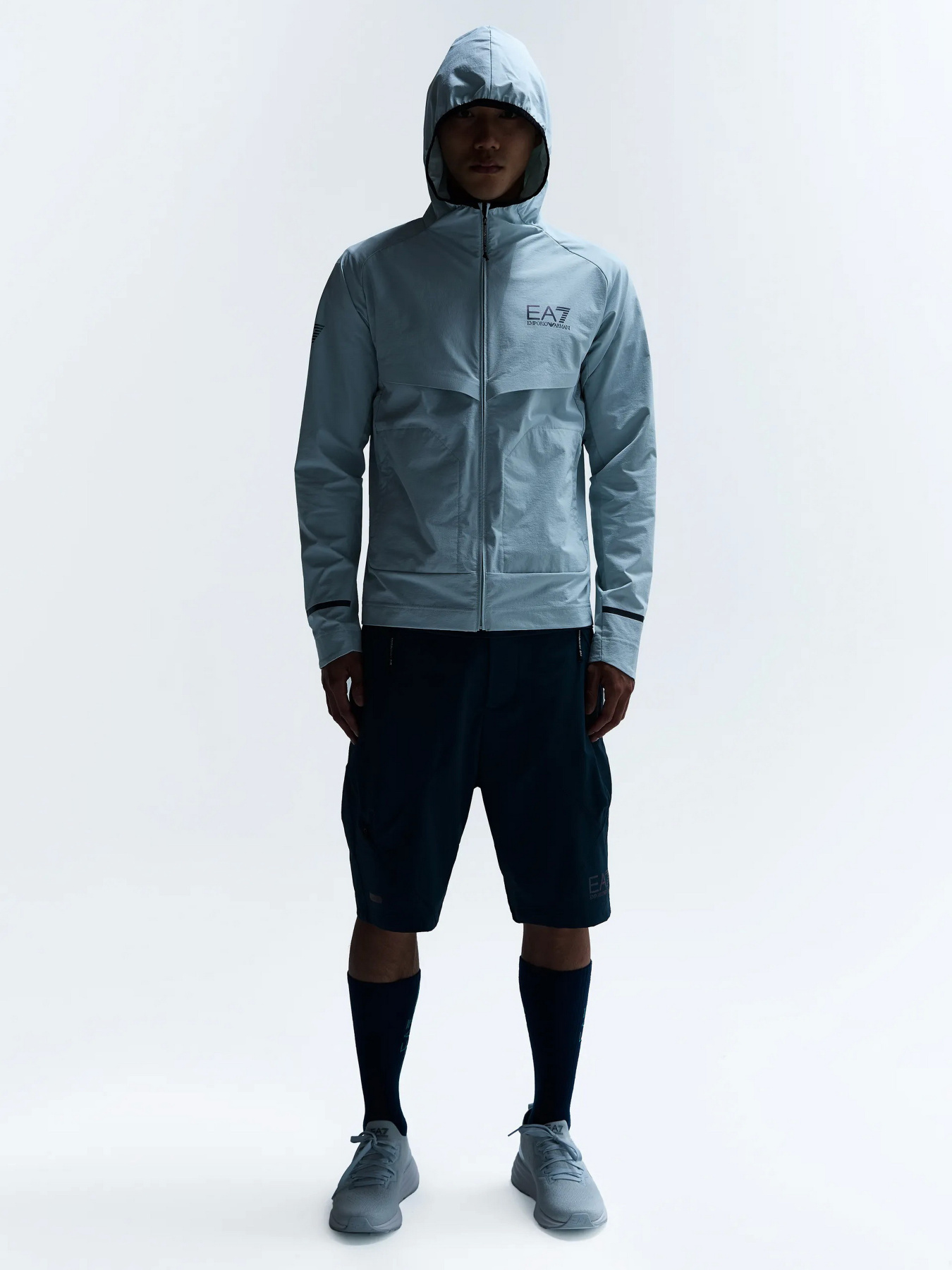Демисезонная куртка EA7 Ventus7 модель 3DPM33-PNFWZ-1133 Фото