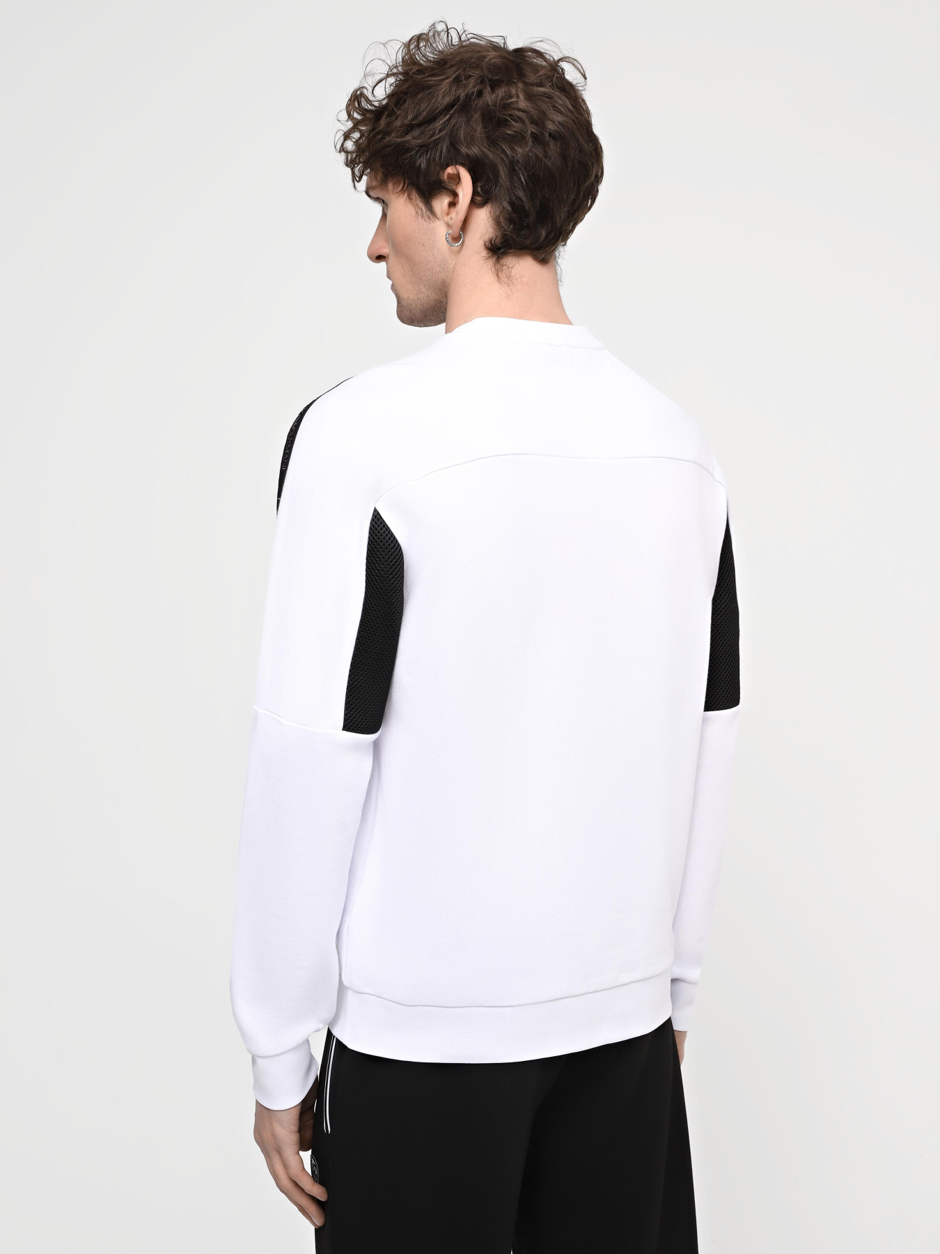 Свитшот EA7 Logo Series модель 3DPM56-PJEQZ-1100 Фото