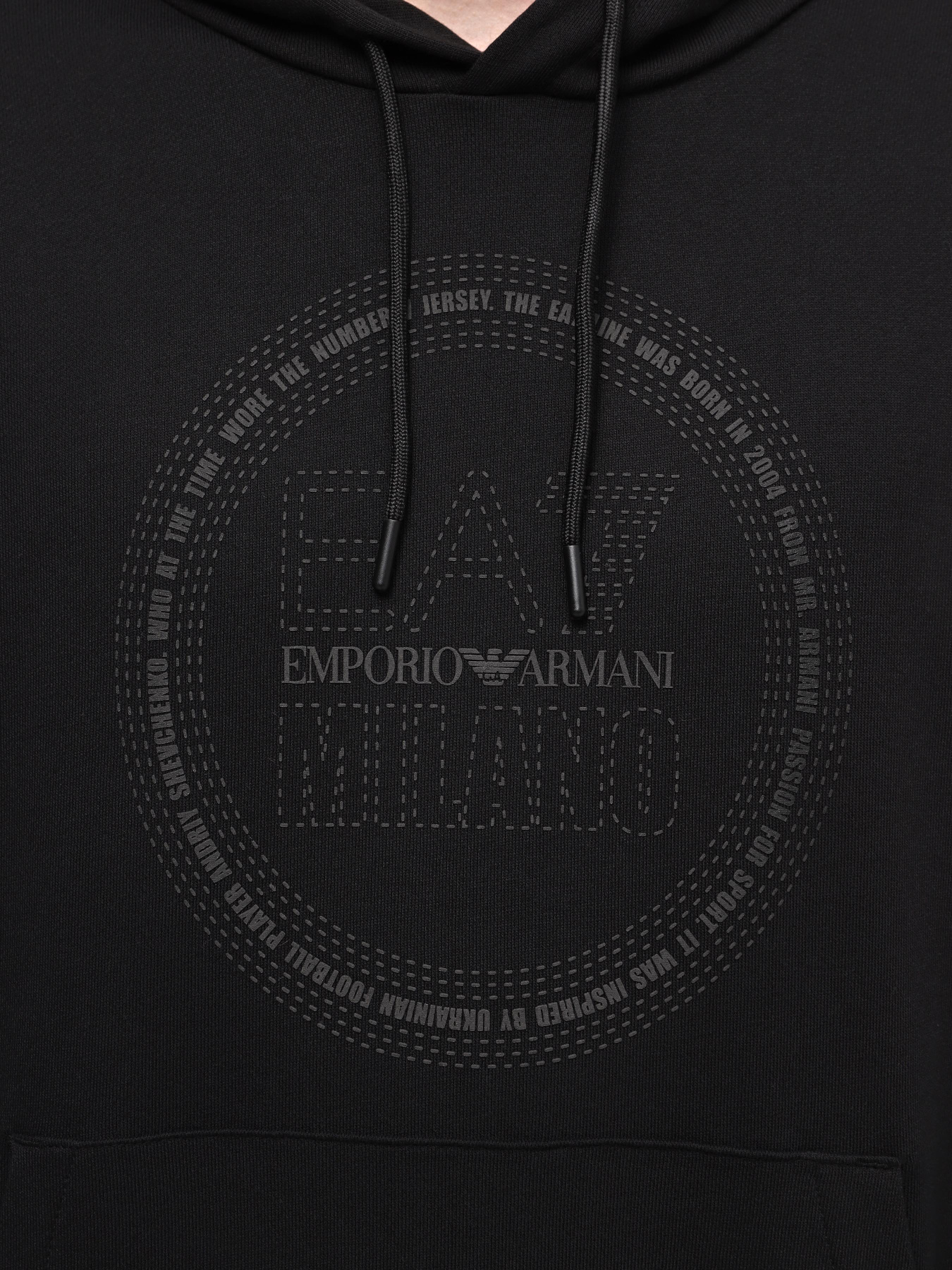 Худи EA7 Logo Series модель 3DPM65-PJTKZ-1200 Фото