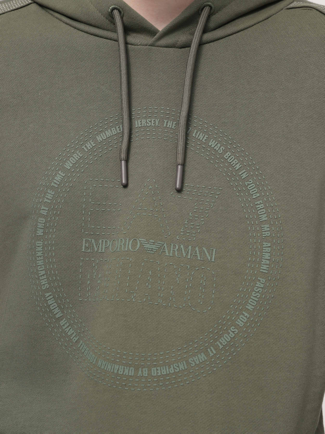 Худи EA7 Logo Series модель 3DPM65-PJTKZ-1846 Фото