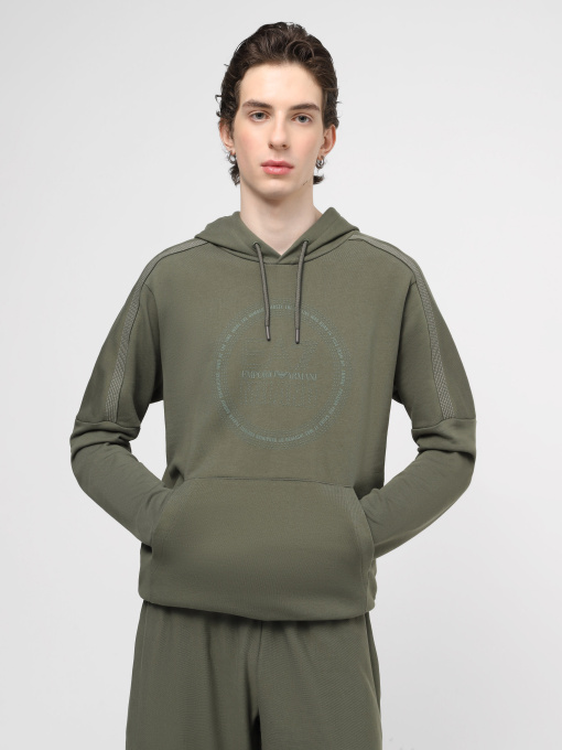 Худи EA7 Logo Series модель 3DPM65-PJTKZ-1846 Фото