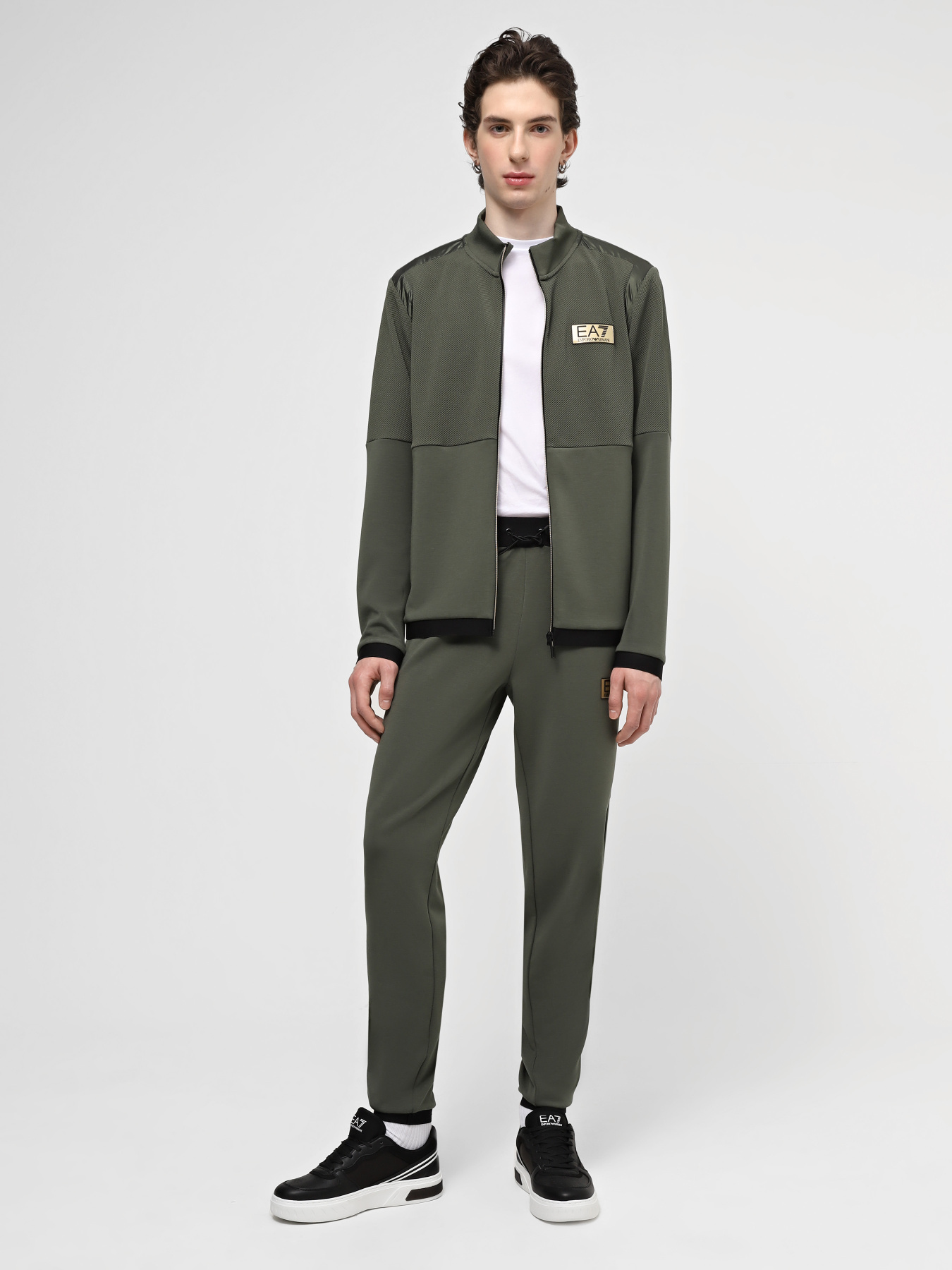 Штаны спортивные EA7 Gold Label модель 3DPP61-PJUZZ-1846 Фото