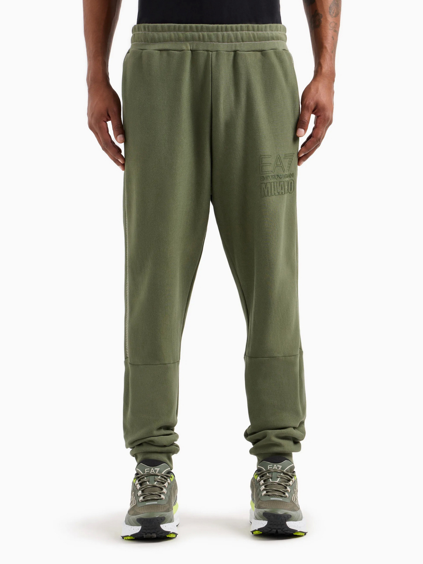 Штаны спортивные EA7 Logo Series модель 3DPP81-PJTKZ-1846 Фото