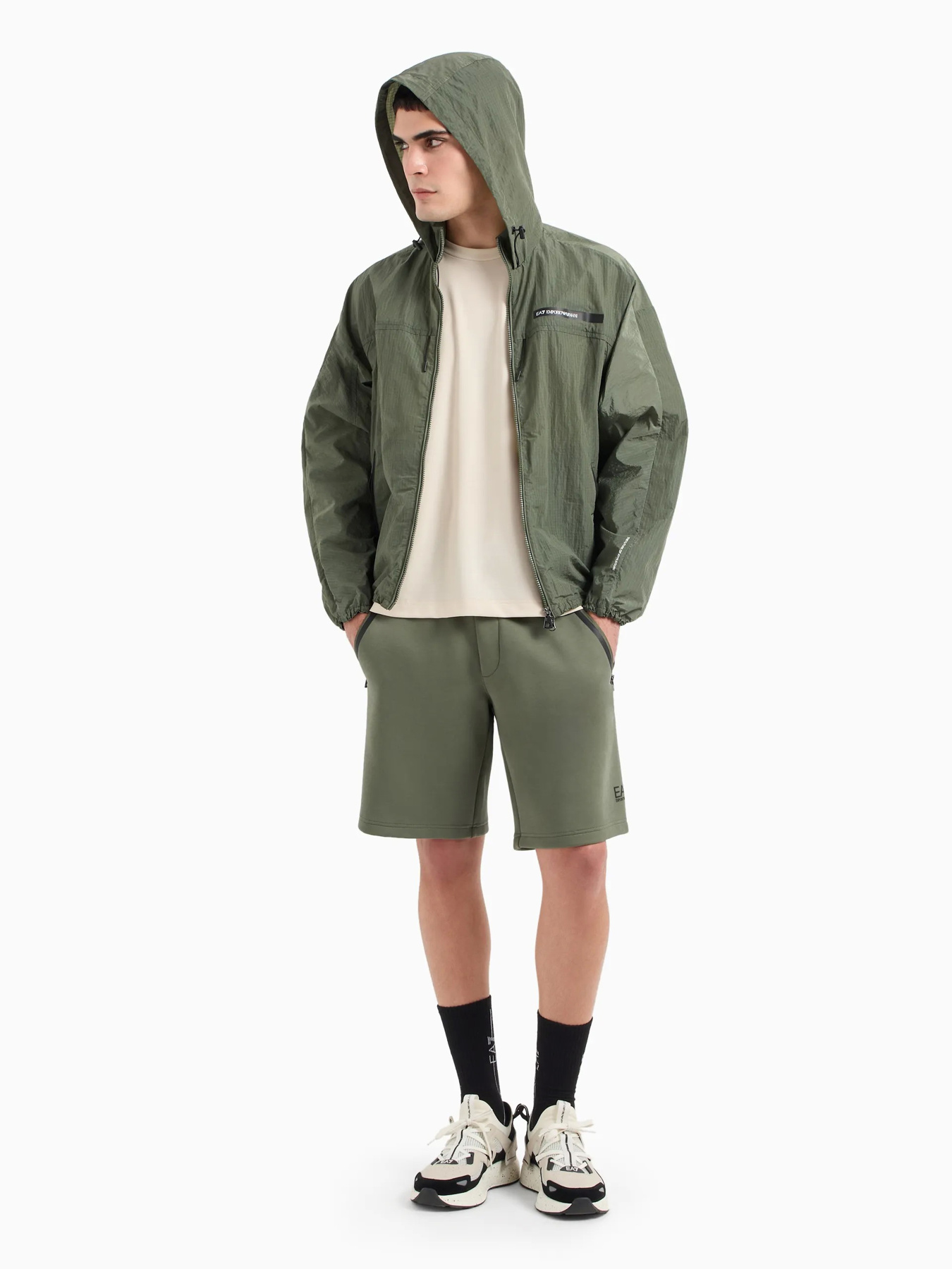 Повсякденні шорти EA7 Athletic Mix модель 3DPS59-PJUXZ-1846 Фото