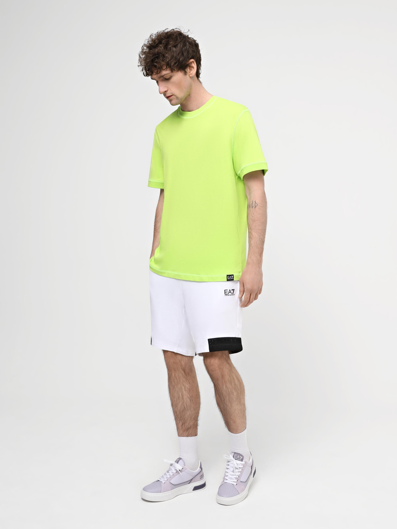 Шорти EA7 Logo Series модель 3DPS73-PJEQZ-1100 Фото