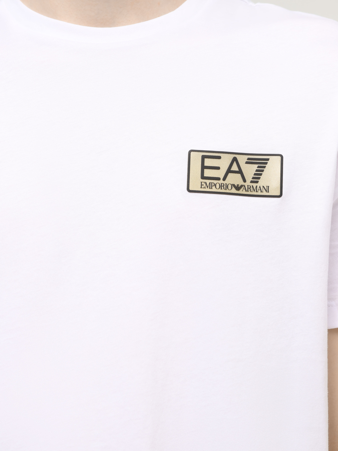 Футболка EA7 Gold Label модель 3DPT07-PJM9Z-1100 Футболка EA7 Gold Label модель 3DPT07-PJM9Z-1100 Фото