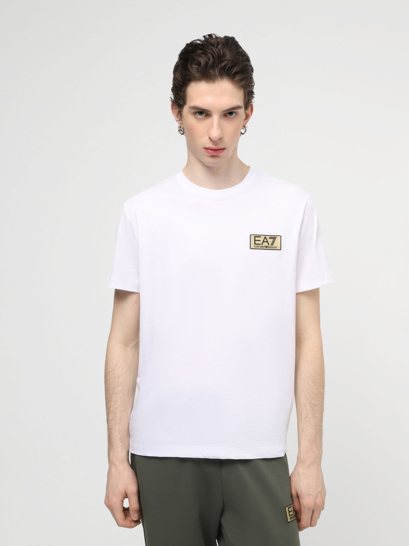 Футболка EA7 Gold Label модель 3DPT07-PJM9Z-1100 Футболка EA7 Gold Label модель 3DPT07-PJM9Z-1100 Фото