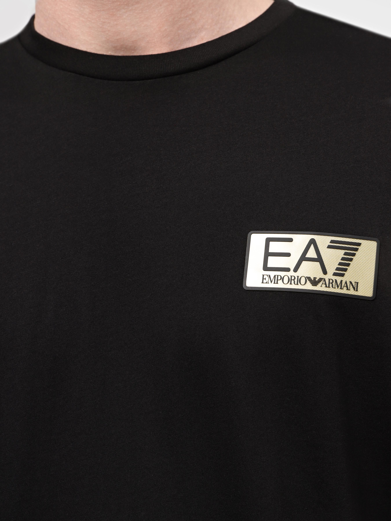 Футболка EA7 Gold Label модель 3DPT07-PJM9Z-1200 Футболка EA7 Gold Label модель 3DPT07-PJM9Z-1200 Фото