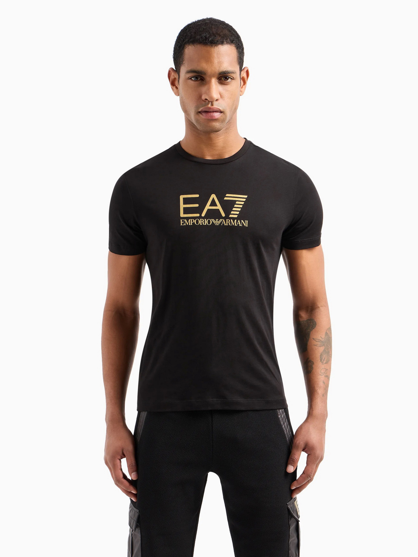 Футболка EA7 Gold Label модель 3DPT08-PJM9Z-1200 Фото