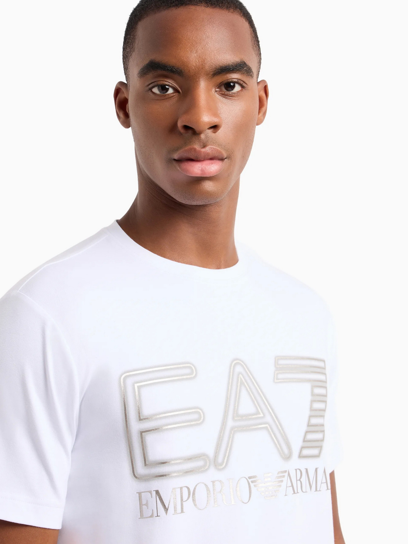 Футболка EA7 Logo Series модель 3DPT37-PJMUZ-1100 Фото