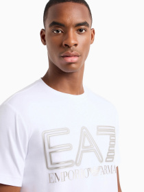 Футболка EA7 Logo Series модель 3DPT37-PJMUZ-1100 Фото