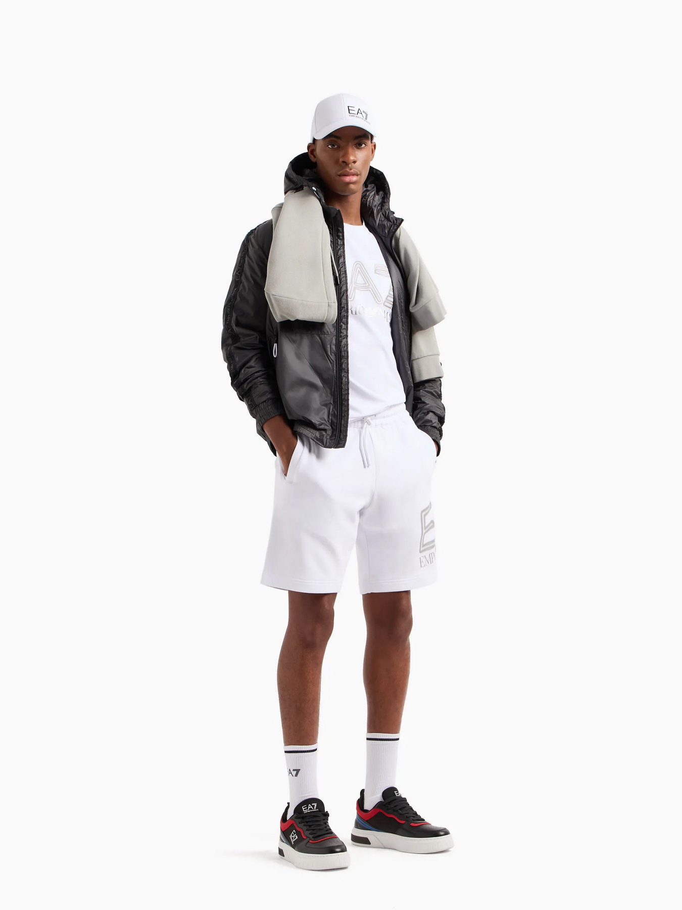 Футболка EA7 Logo Series модель 3DPT37-PJMUZ-1100 Фото