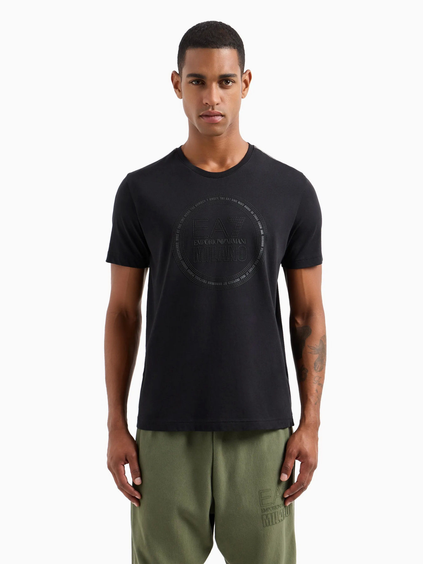 Футболка EA7 Logo Series модель 3DPT39-PJTJZ-1200 Фото