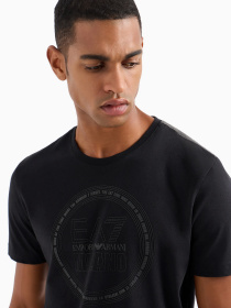 Футболка EA7 Logo Series модель 3DPT39-PJTJZ-1200 Фото