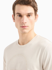 Футболка EA7 Logo Series модель 3DPT39-PJTJZ-1946 Фото