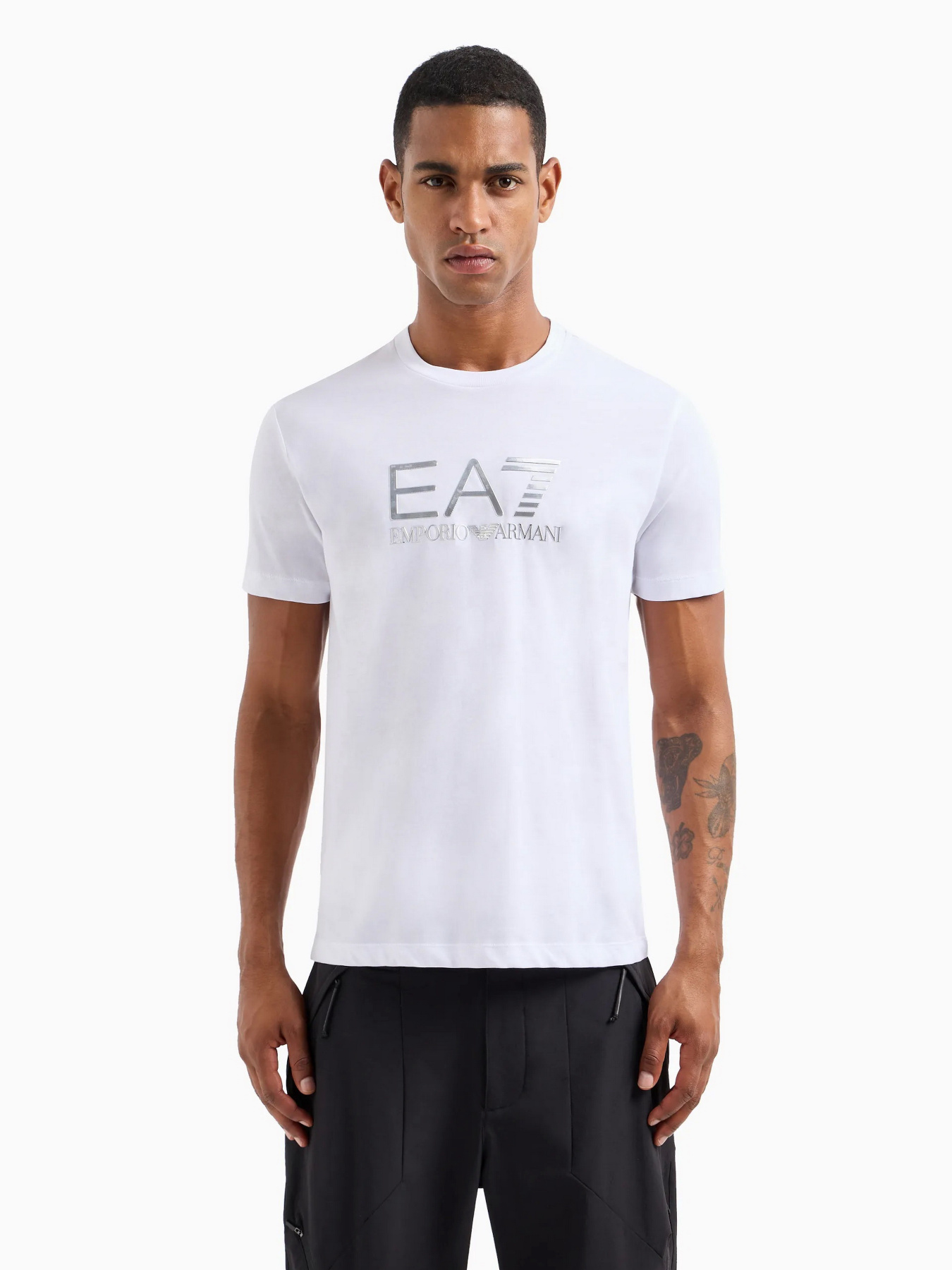 Футболка EA7 Lux Identify модель 3DPT71-PJM9Z-1100 Футболка EA7 Lux Identify модель 3DPT71-PJM9Z-1100 Фото