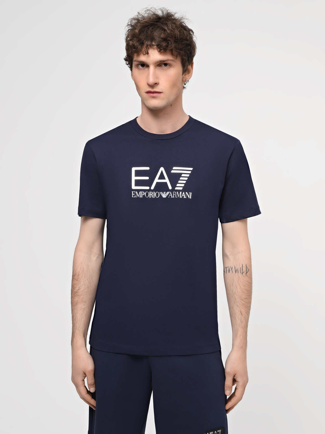 Футболка EA7 Lux Identify модель 3DPT71-PJM9Z-1554 Футболка EA7 Lux Identify модель 3DPT71-PJM9Z-1554 Фото