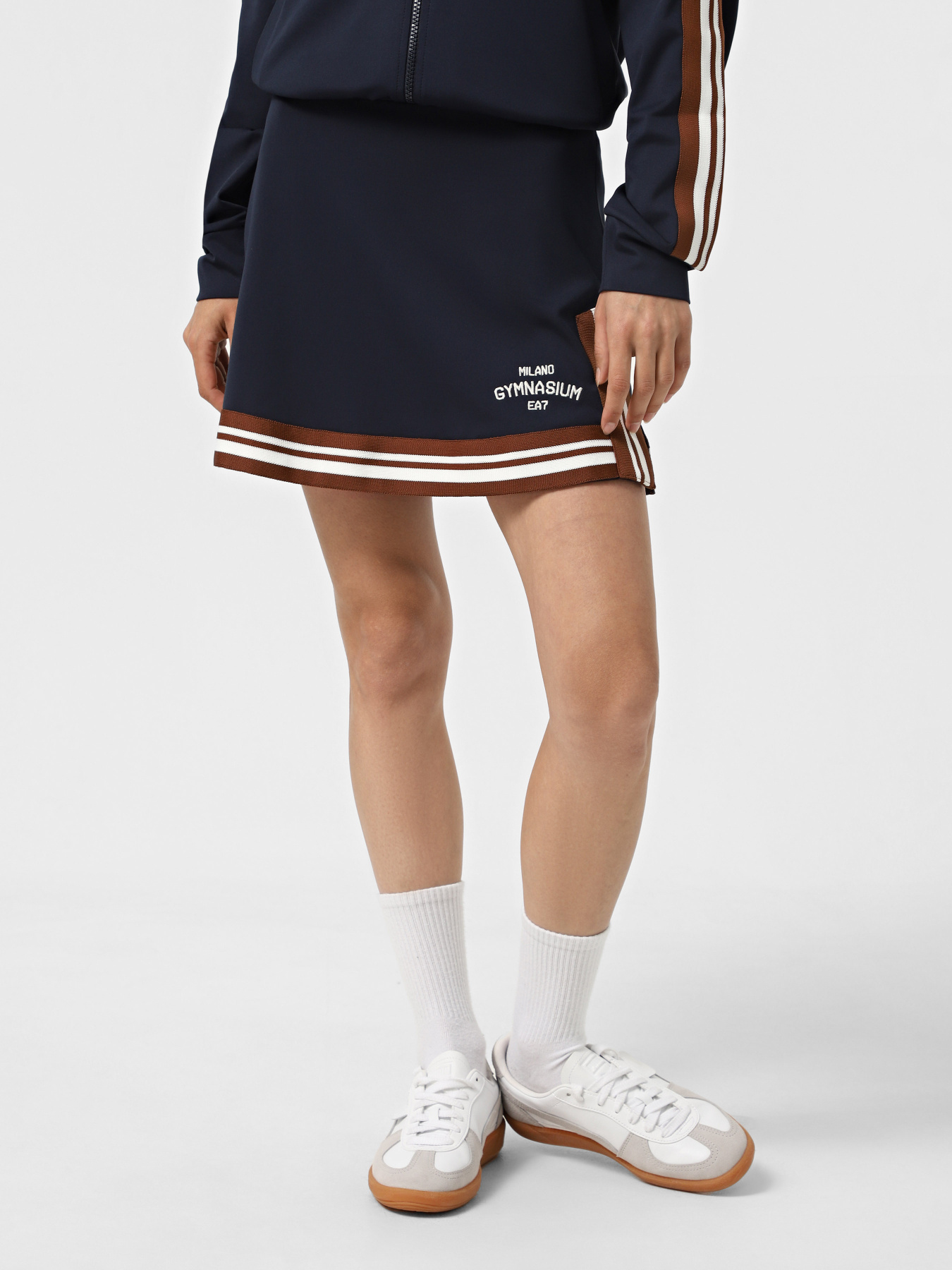 Спідниця міні EA7 Club House модель 7W000501-AF12114-UB102 Спідниця міні EA7 Club House модель 7W000501-AF12114-UB102 Фото