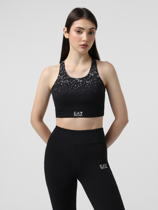 Топ спортивный EA7 модель 7W000588-AF12625-UC001 Фото