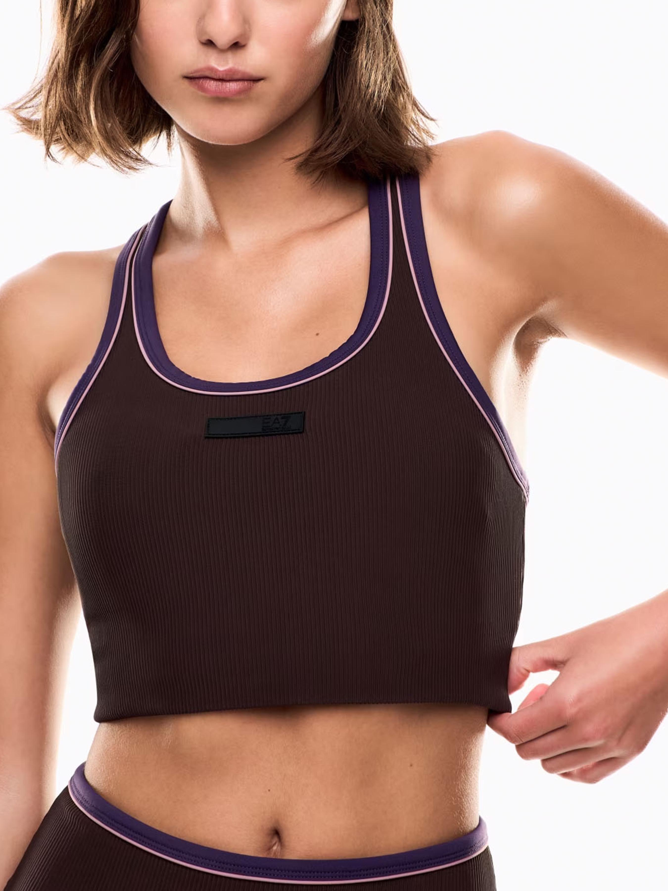 Топ спортивний EA7 модель 7W000576-AF15721-U6031 Фото