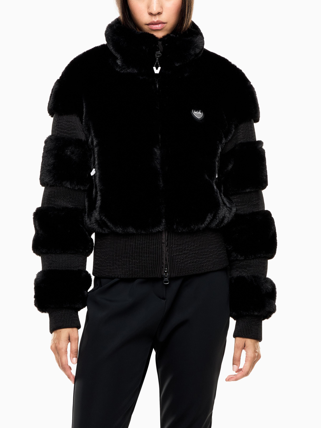 Шуба EA7 модель 7W000380-AF14797-UC001 Фото