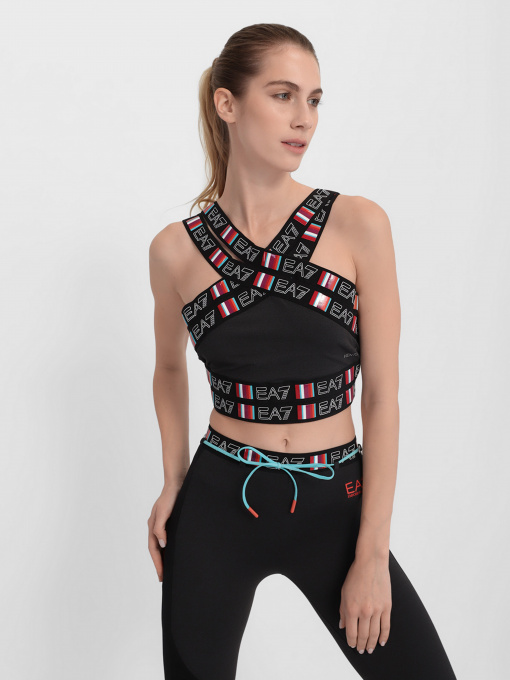 Топ спортивный EA7 модель 6KTH56-TJBAZ-3909 Фото