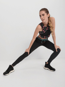 Леггинсы спортивные EA7 модель 6KTP64-TJBAZ-3909 Фото