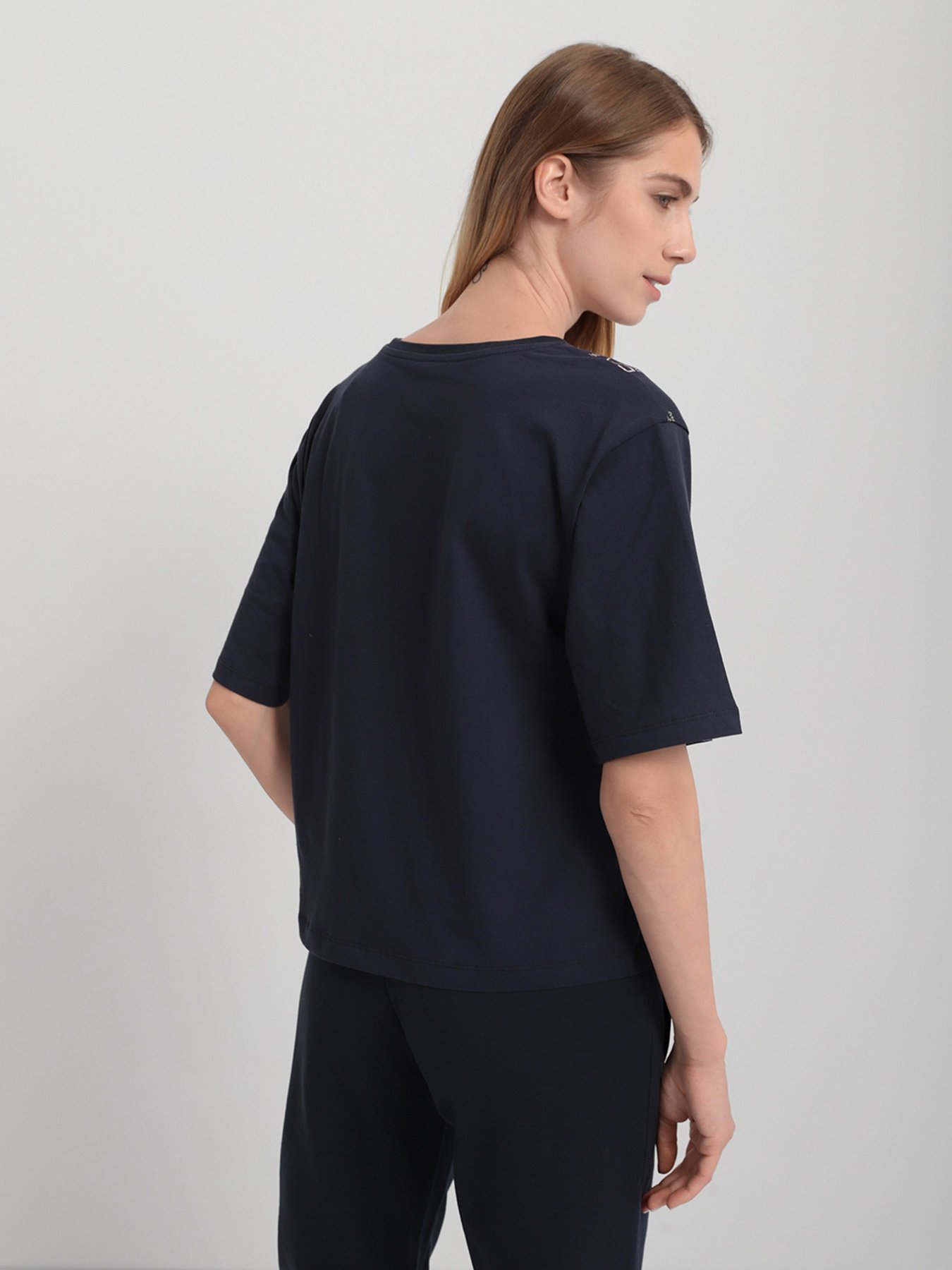 Футболка EA7 модель 6KTT33-TJAQZ-1554 Фото