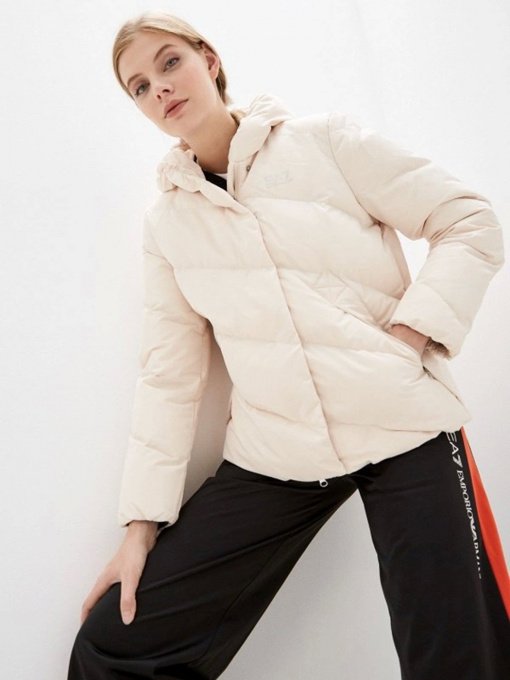 Пальто з утеплювачем EA7 модель 6KTL10-TN8AZ-1365 Фото