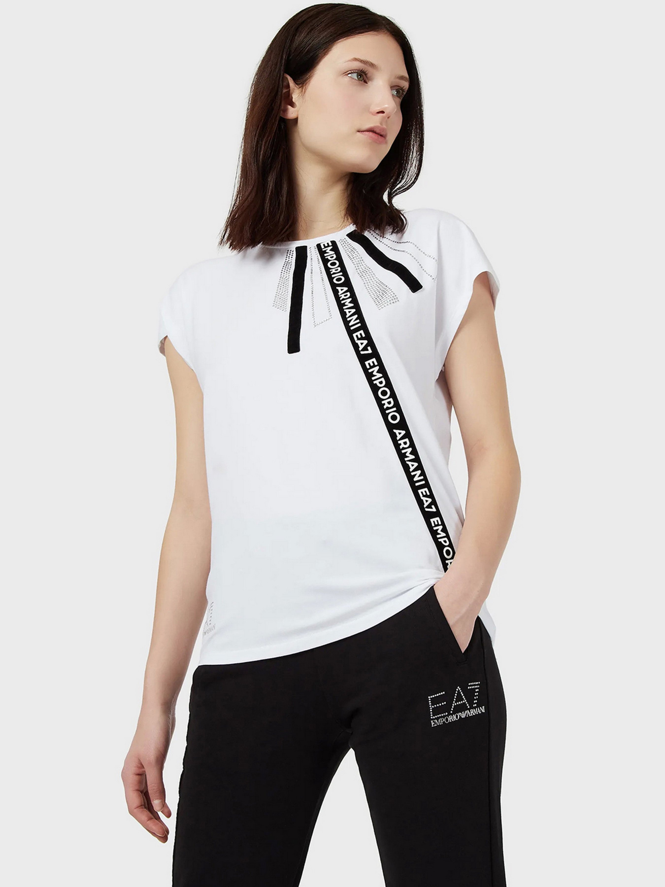 Футболка EA7 модель 6KTT23-TJ29Z-1100 Фото