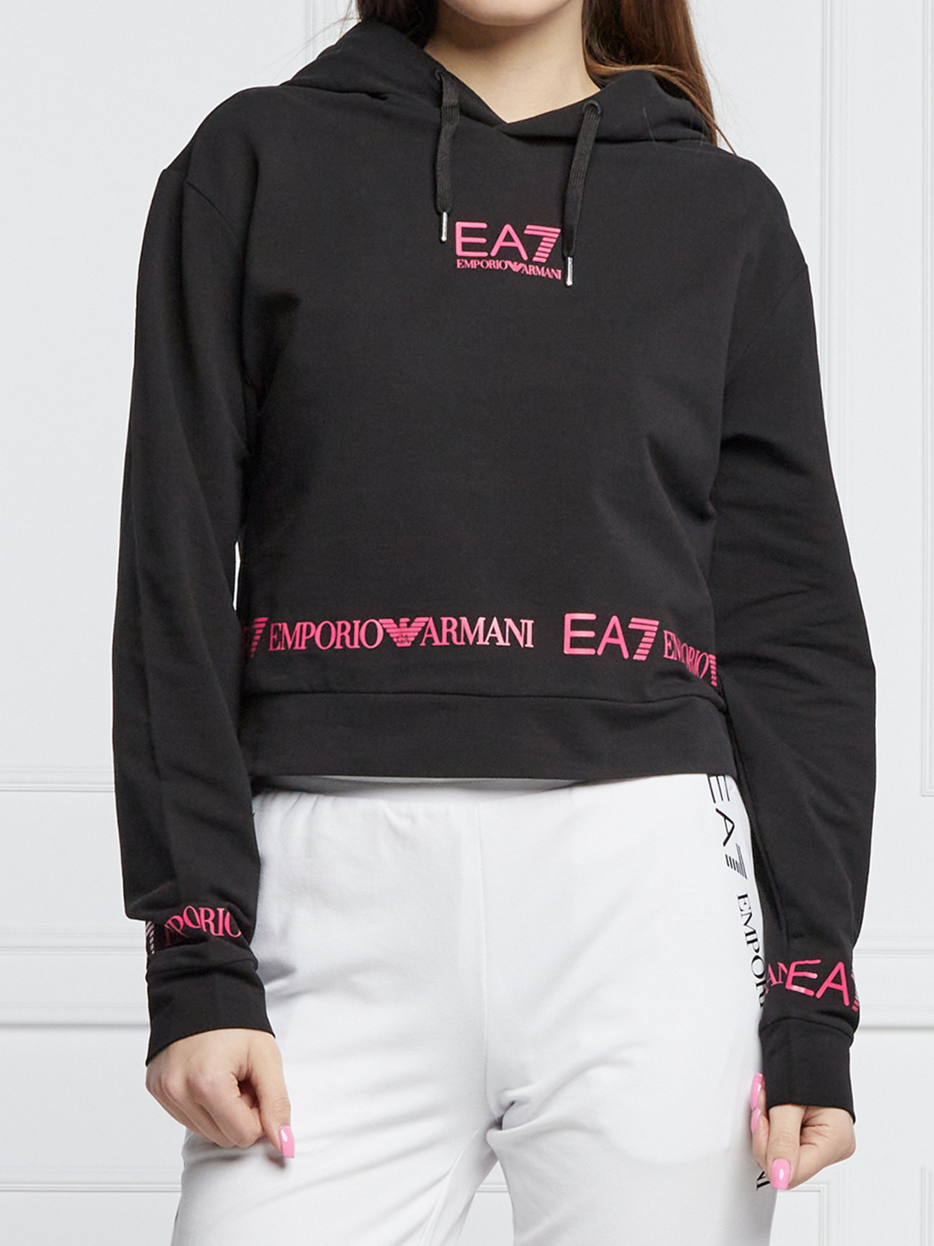 Худи EA7 модель 3LTM09-TJCQZ-1200 Фото