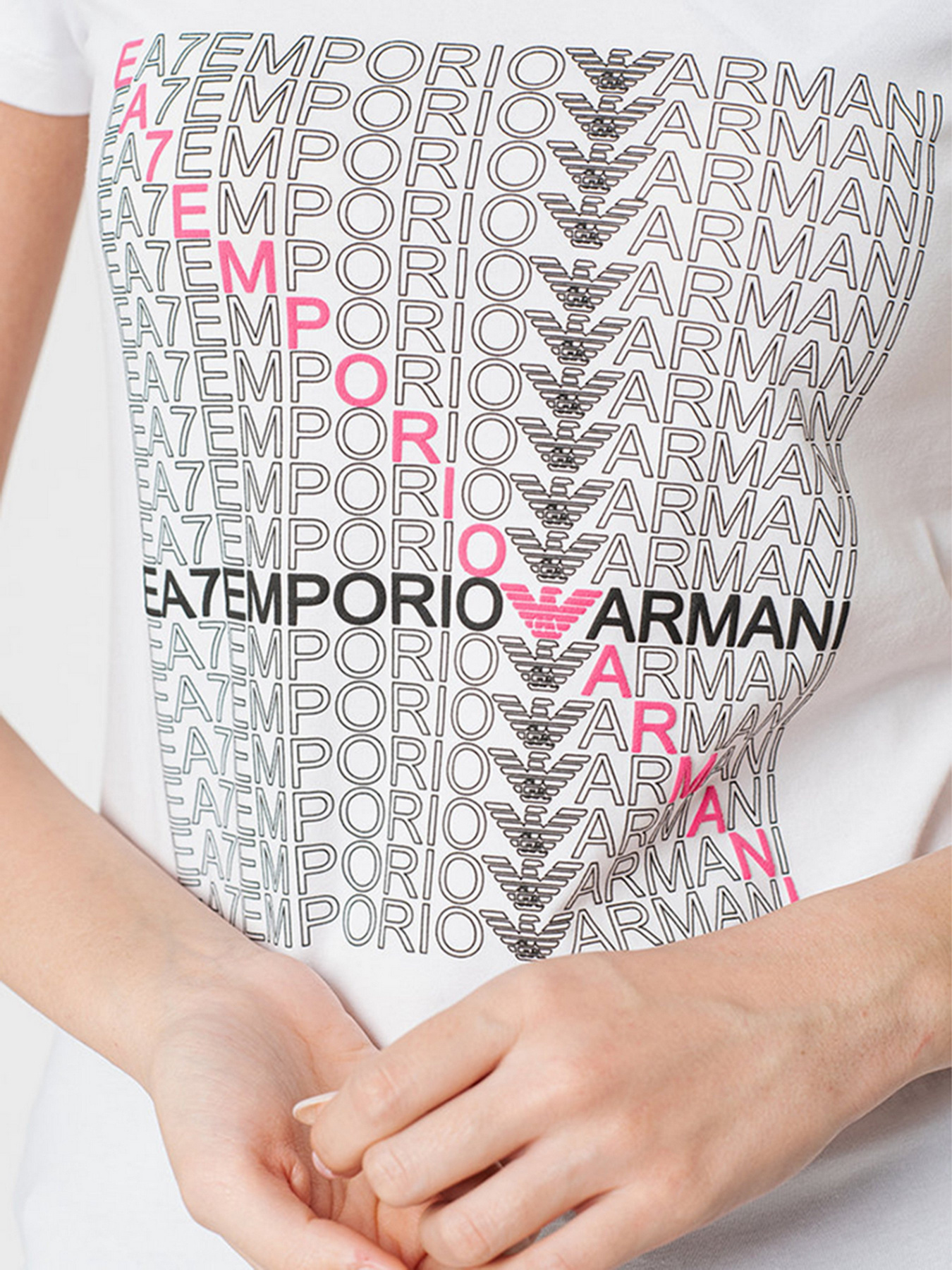 Футболка EA7 модель 3LTT22-TJFKZ-1100 Фото