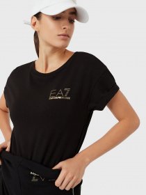 Платье-футболка EA7 модель 3LTA54-TJDQZ-1200 Фото