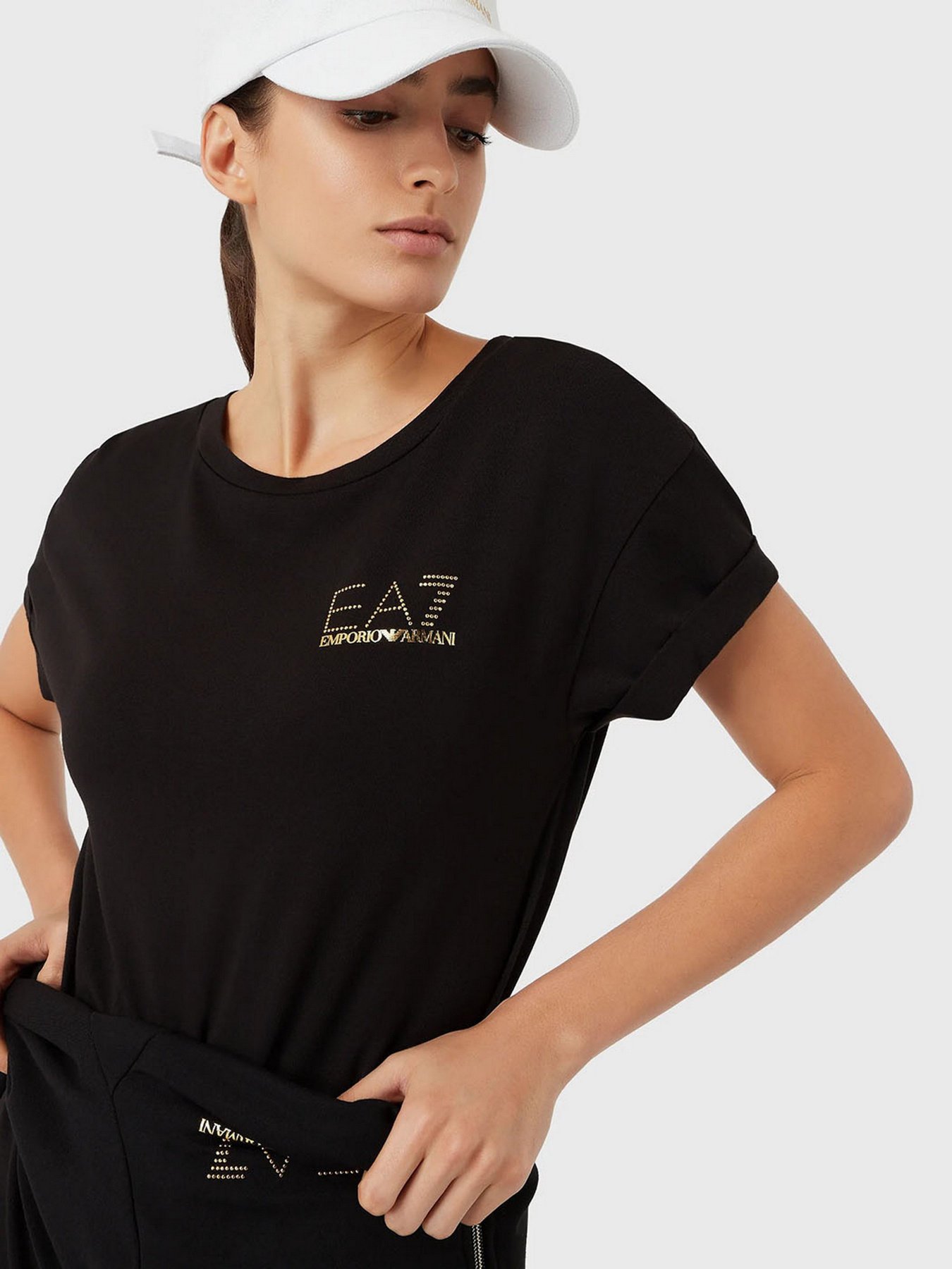 Сукня-футболка EA7 модель 3LTA54-TJDQZ-1200 Сукня-футболка EA7 модель 3LTA54-TJDQZ-1200 Фото