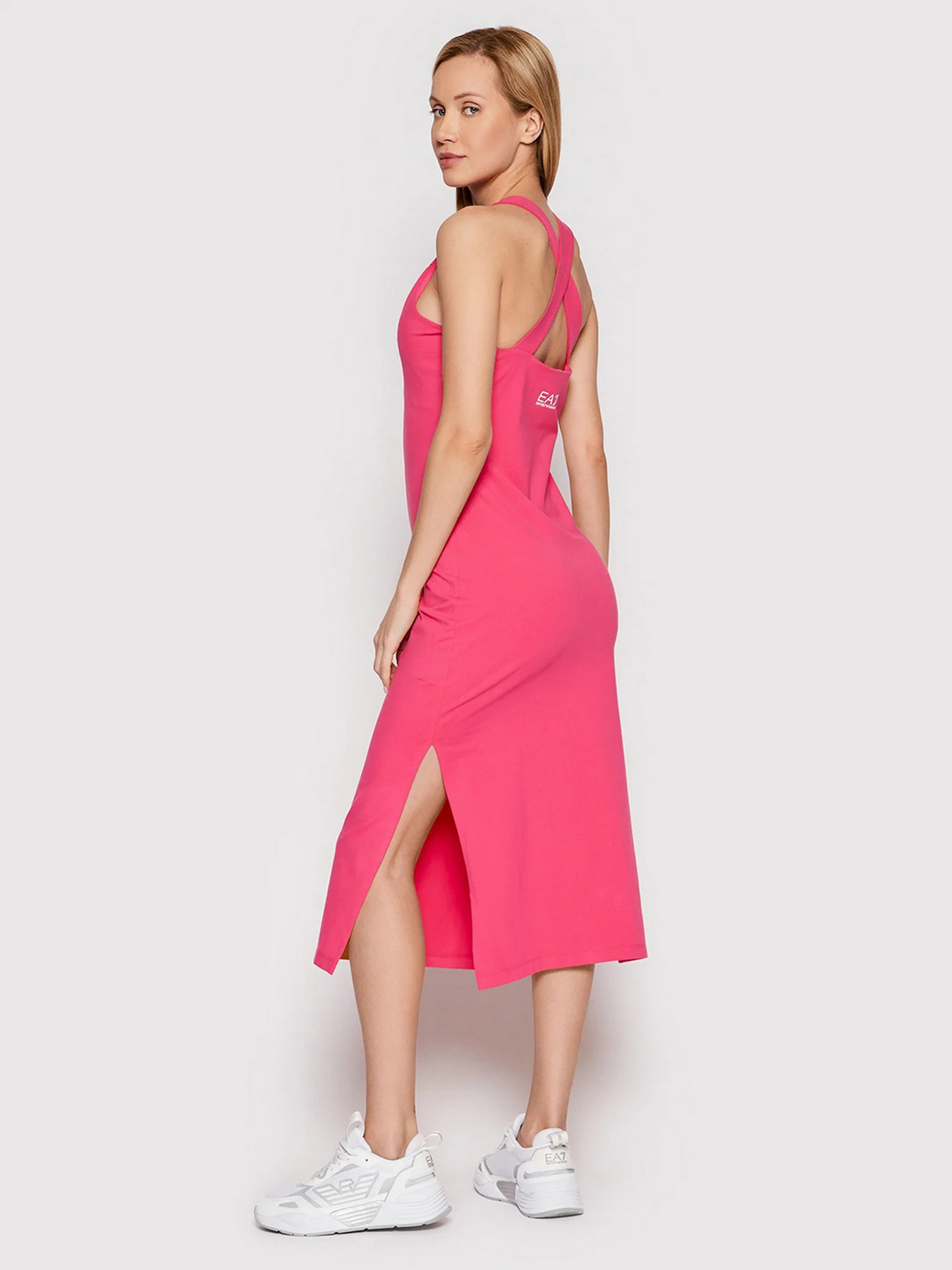 Платье миди EA7 модель 3LTA55-TJ01Z-1410 Фото
