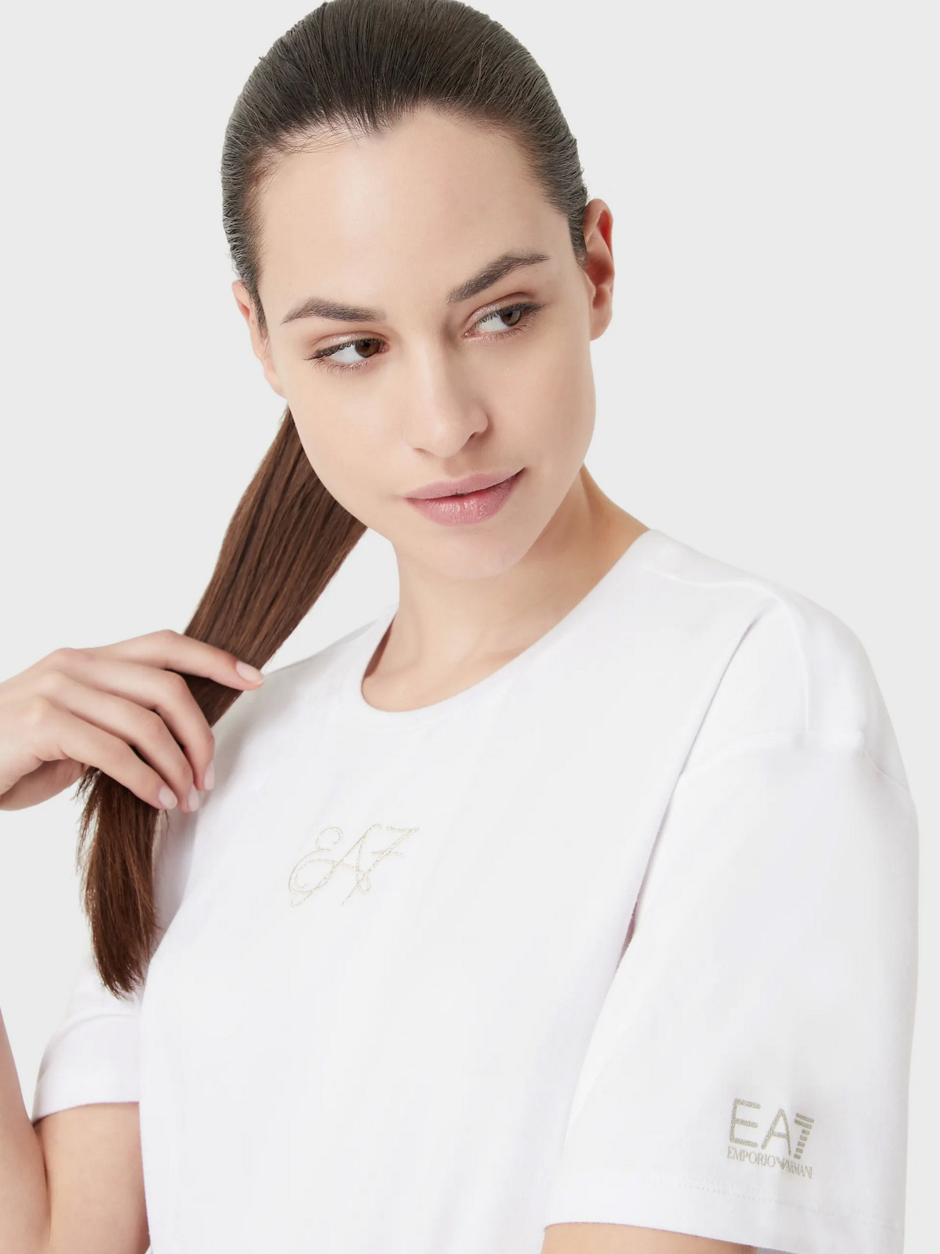 Футболка EA7 модель 6LTT06-TJDFZ-1100 Фото