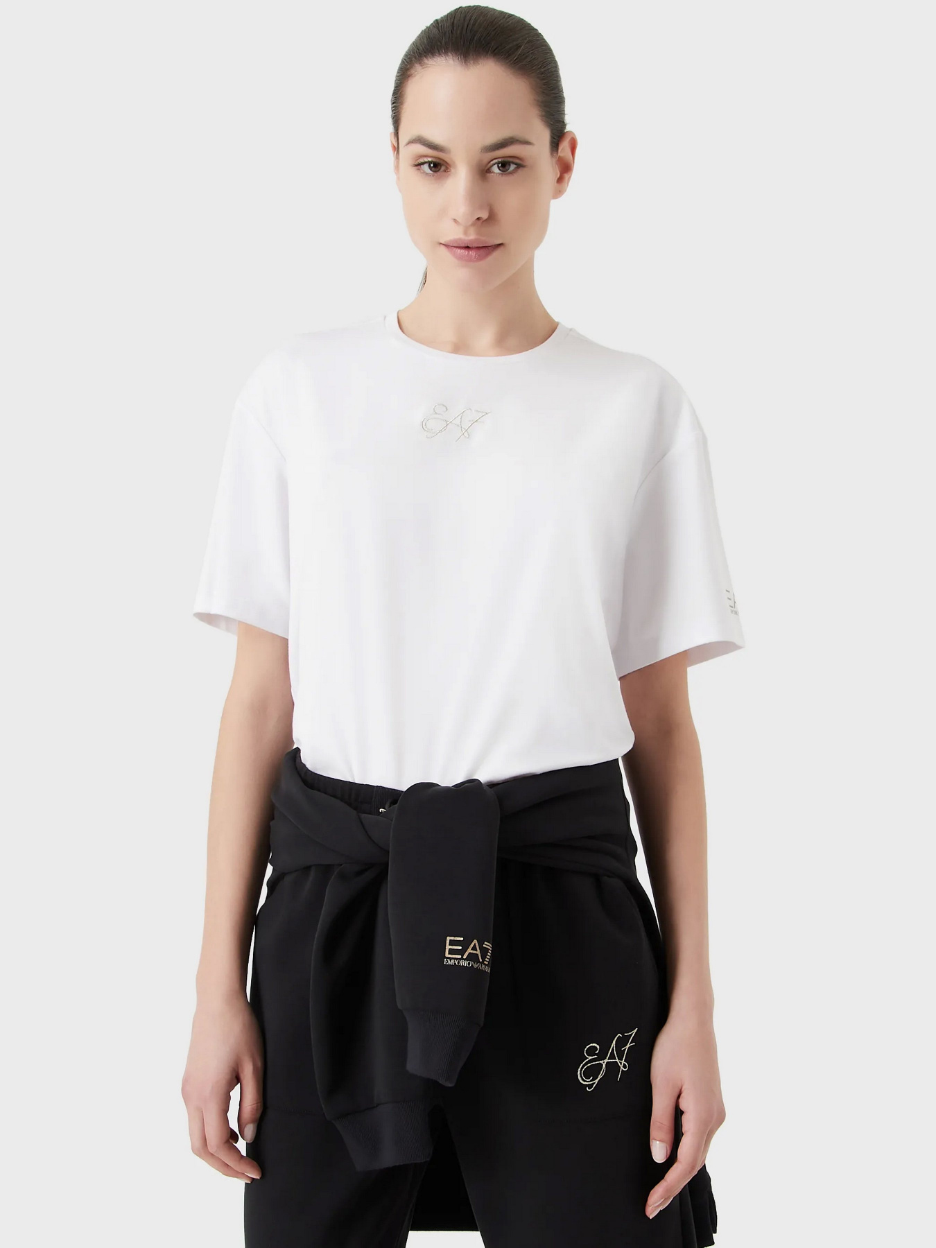 Футболка EA7 модель 6LTT06-TJDFZ-1100 Фото