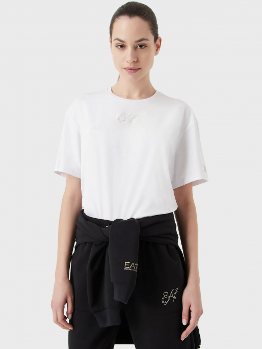 Футболка EA7 модель 6LTT06-TJDFZ-1100 Фото